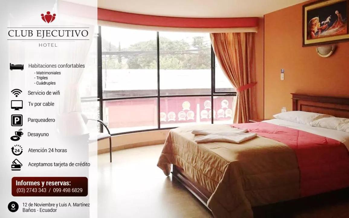 Club Ejecutivo Hotel Baños Zewnętrze zdjęcie